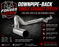 2001-2010 GM Duramax 6.6L Diesel | Downpipe-Back Single Exhaust System