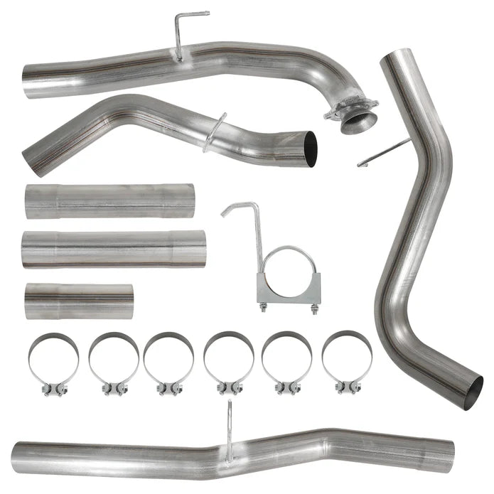 2017-2019 Chevy/GMC 6.6L L5P Duramax 4" DPF Delete Pipe, 3.5" Downpipe & EGR Delete Kit