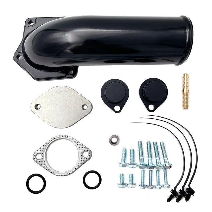 2008-2010 Ford 6.4L Powerstroke 5" Downpipe-Back Exhaust & EGR Delete Kit | F-250/F-350
