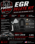 2011-2016 GM Duramax LML 6.6L Diesel | EGR Delete Kit