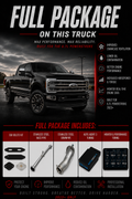 2023+ Ford 6.7 Power stroke Complete Performance Package | EZ Lynk, EGR Kit & Race Pipe & Downpipe