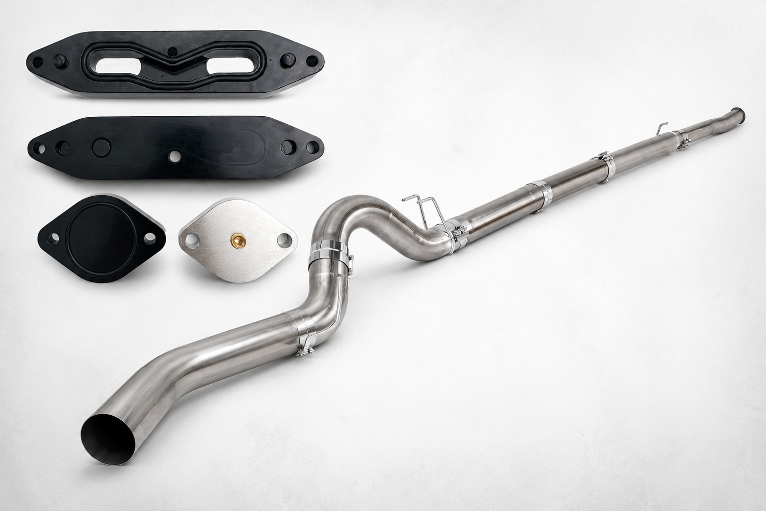 2011-2022 Ford 6.7 Powerstroke EGR Delete Kit with full 5" exhaust