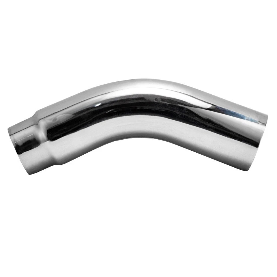 5" to 6" Chrome Diesel Exhaust Elbow Tip | Bolt-On Truck Exhaust Tip